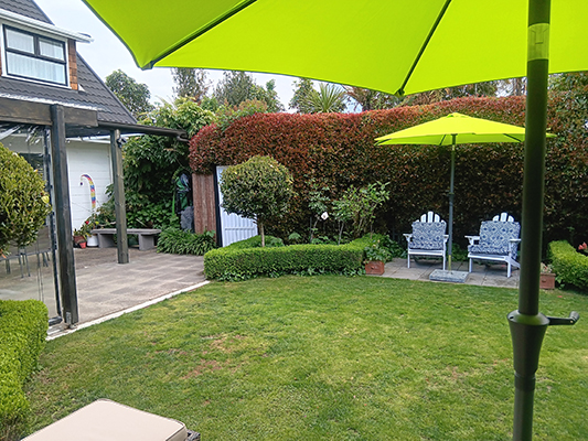 Relax in the shade at Guysers